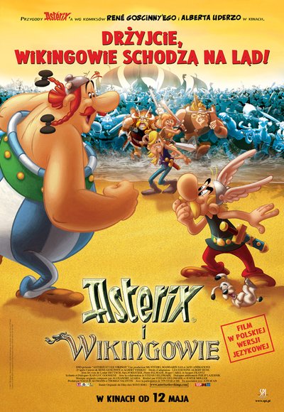 plakat Asterix i wikingowie cały film